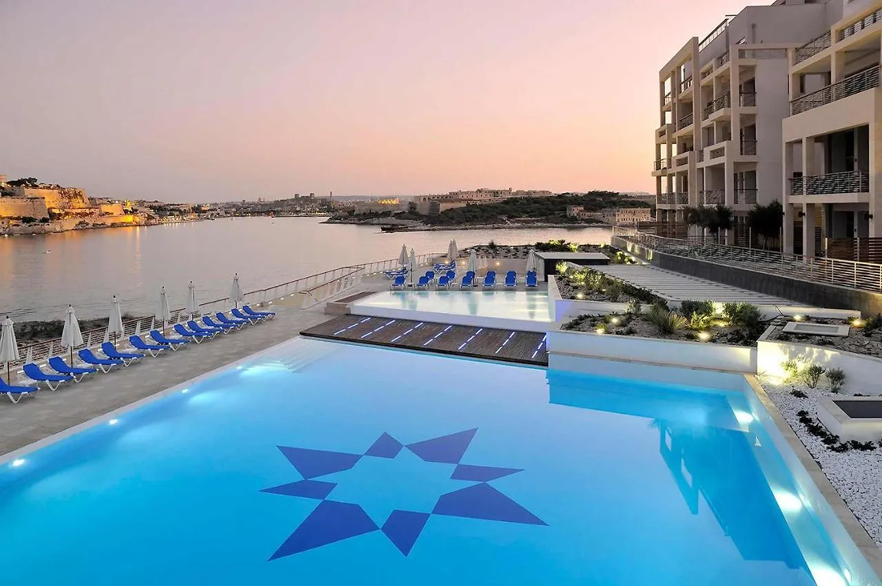 Stunning Apt Sea Views In Tigne Point, With Pool Apartamento Sliema 0*,